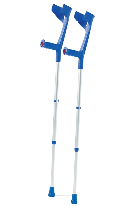 *Unterarmgehstützen enzianblau