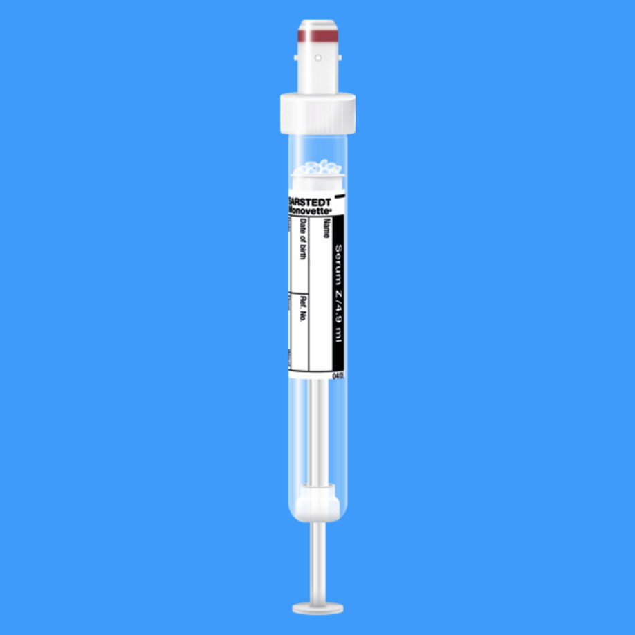 S-Monovetten 4,9 ml, 90 x 13 mm, Serum