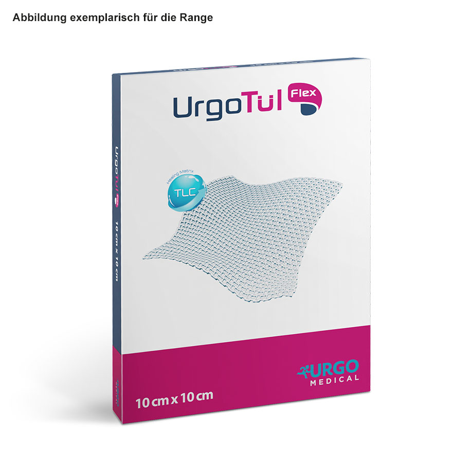 UrgoTül Flex 5 x 5 cm (10 Stck.)
