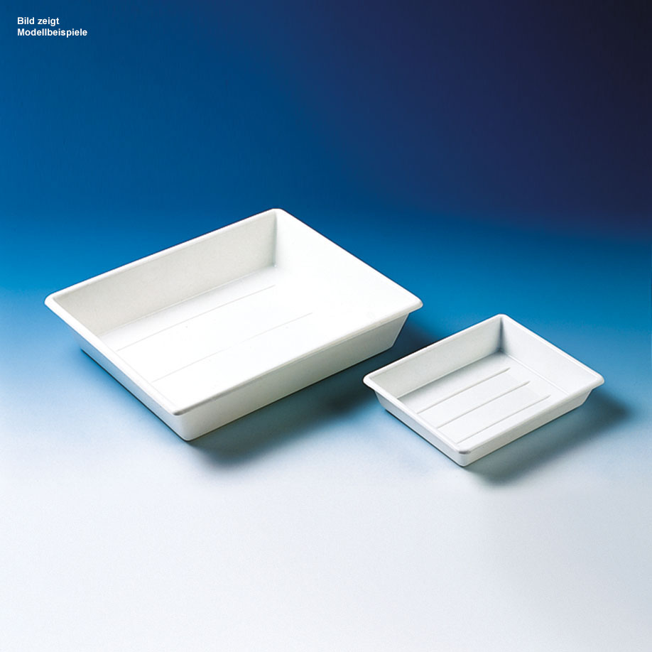 Schale (Fotoschale), PP, weiß, stapelbar