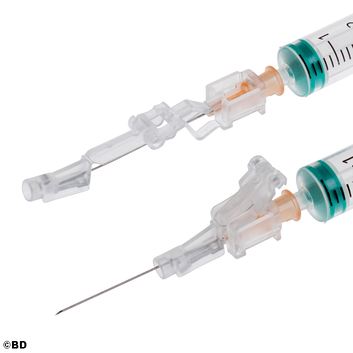 BD SafetyGlide 25 G x 1'',0,5 x 25 mm,