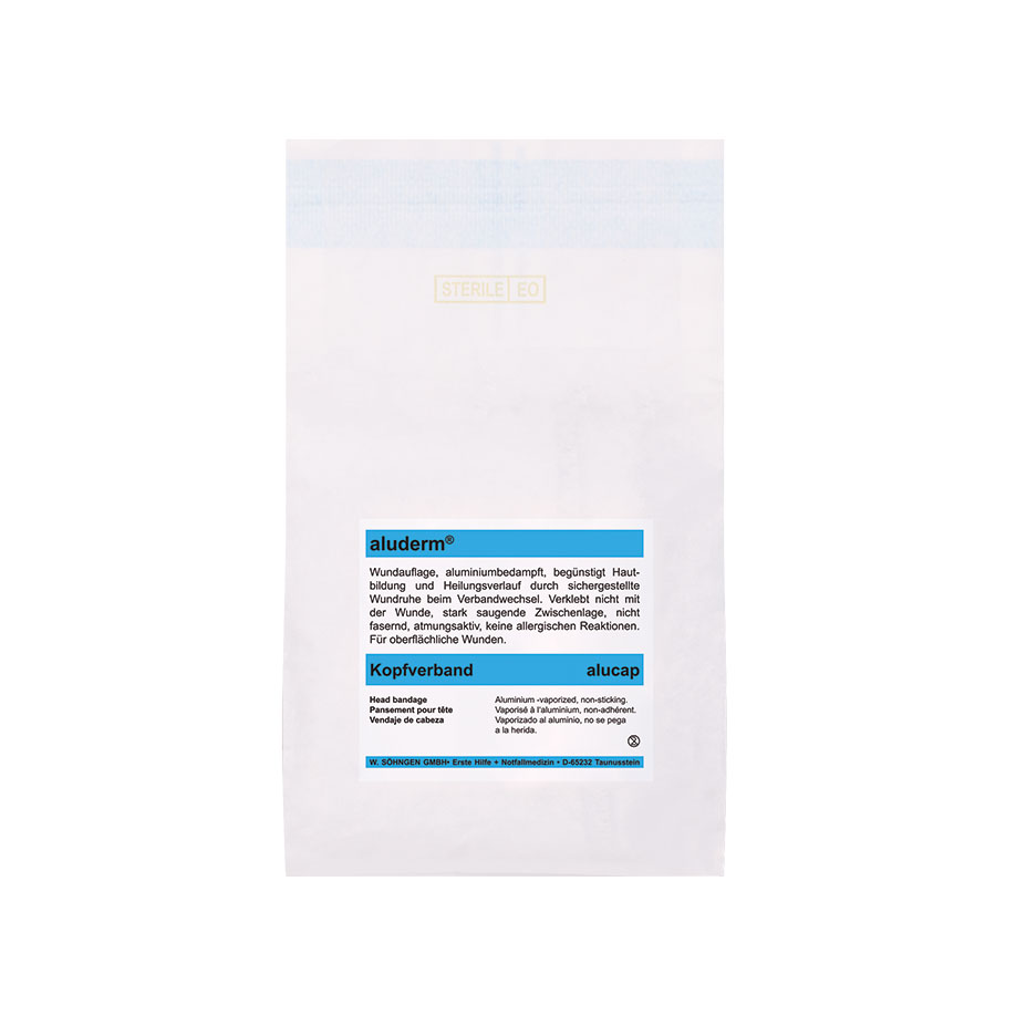 aluderm alucap steril