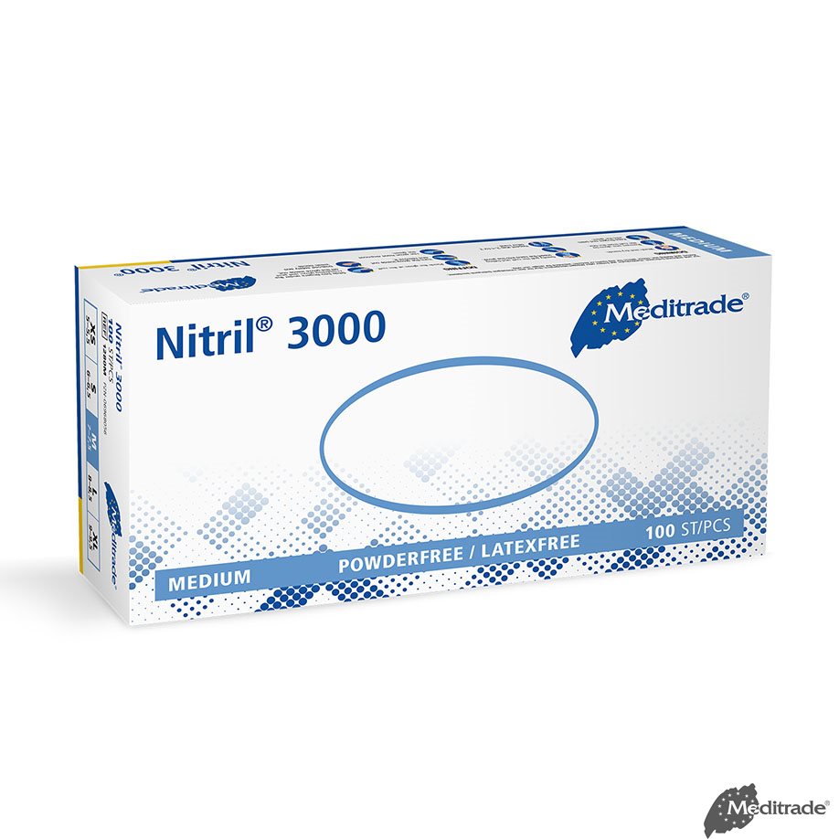 Nitril 3000 U.-Handschuhe, PF,