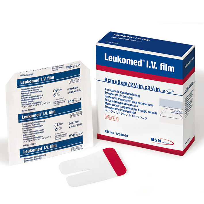 Leukomed I.V. film Kanülenfixieurng,
