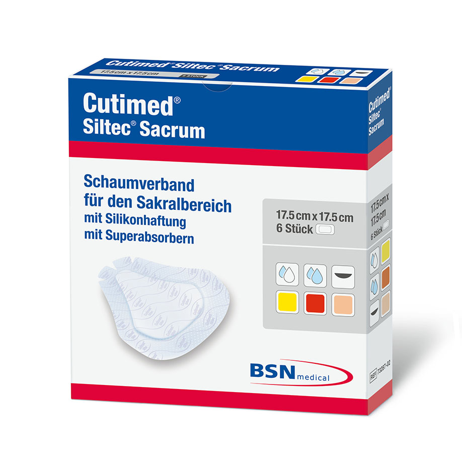 Cutimed Siltec Sacrum Schaumverband