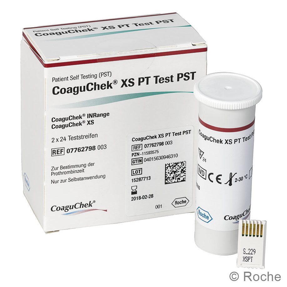 CoaguChek XS PT Test PST (2 x 24 T.)