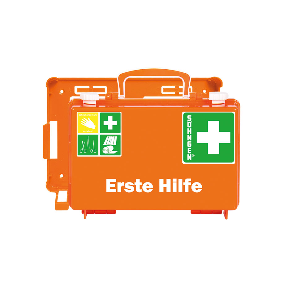 First Aid Case Quick-CD empty, orange