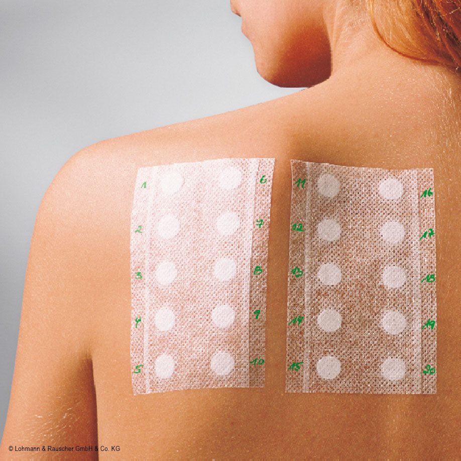 Curatest Vliesstoff-Testpflaster
