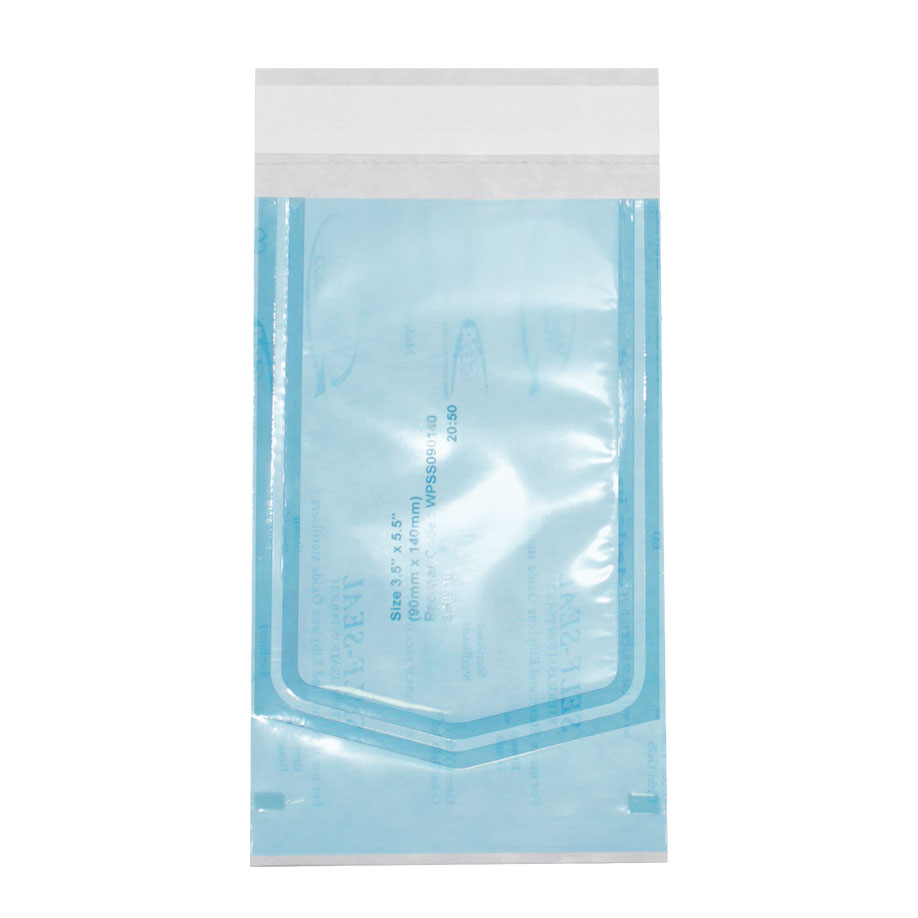 Steri-Beutel 90 x 140 mm ohne Falte, selbstklebend