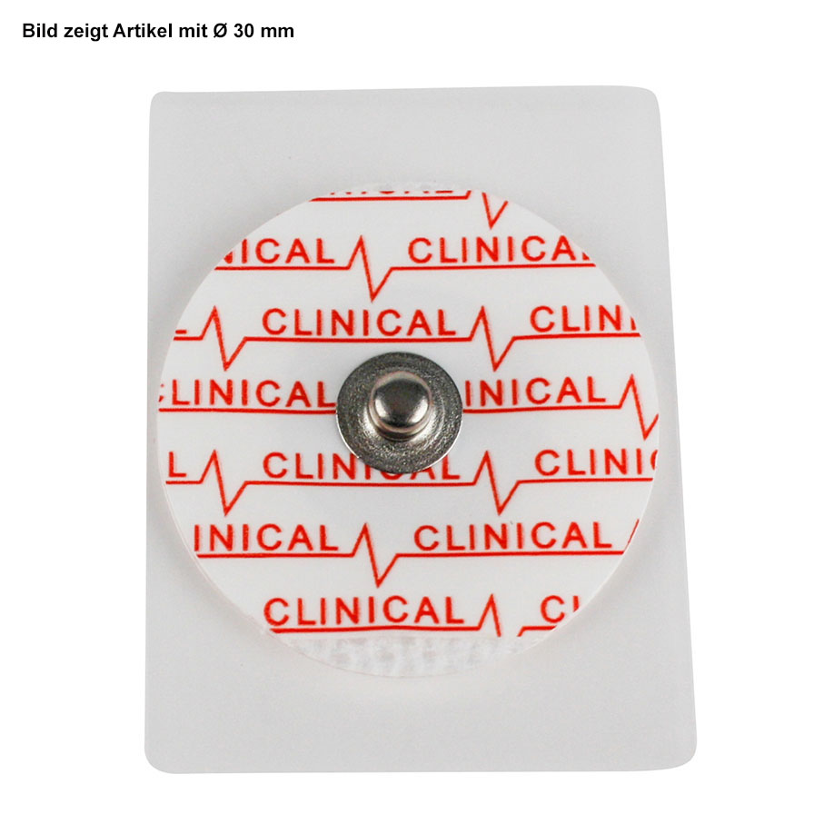 EKG-Elektroden Clinical S55H, Vlies, Ø 55 mm, mit Festgel (30 Stck.)